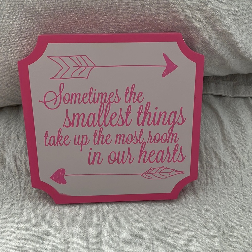 New View Gifts & Accessories “The Smallest Things” Plaque